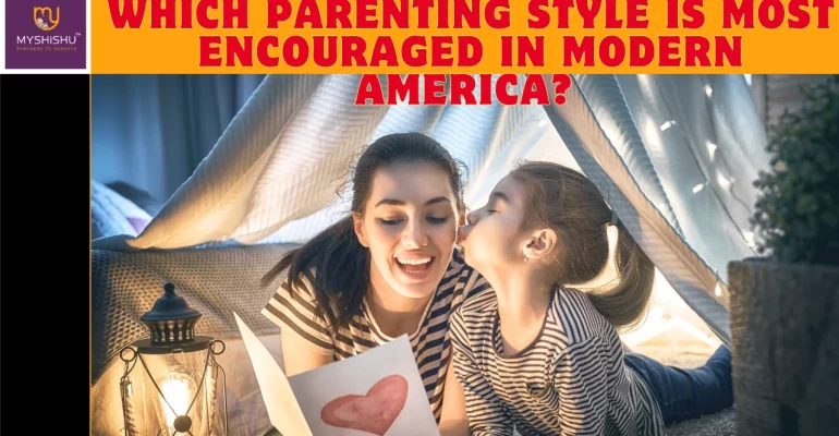 Which Parenting style is most encouraged in North America?