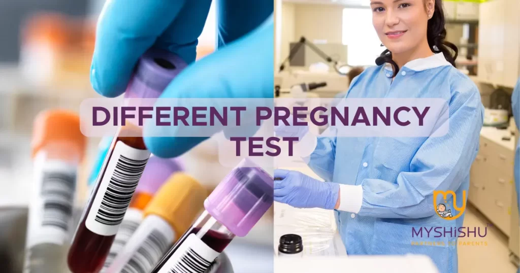different pregnancy test