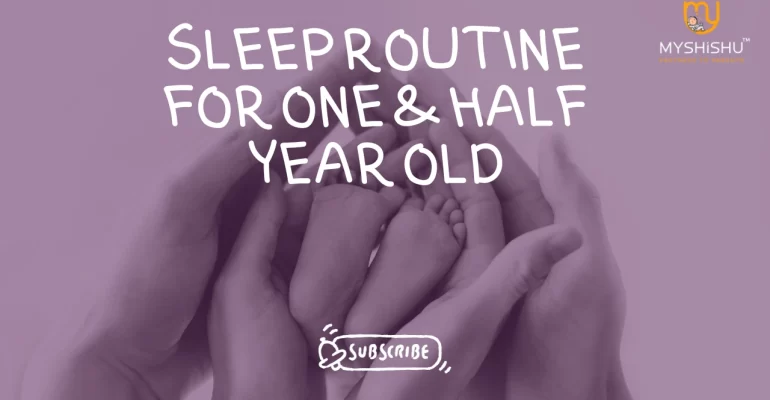 Sleep routine for One & Half year old
