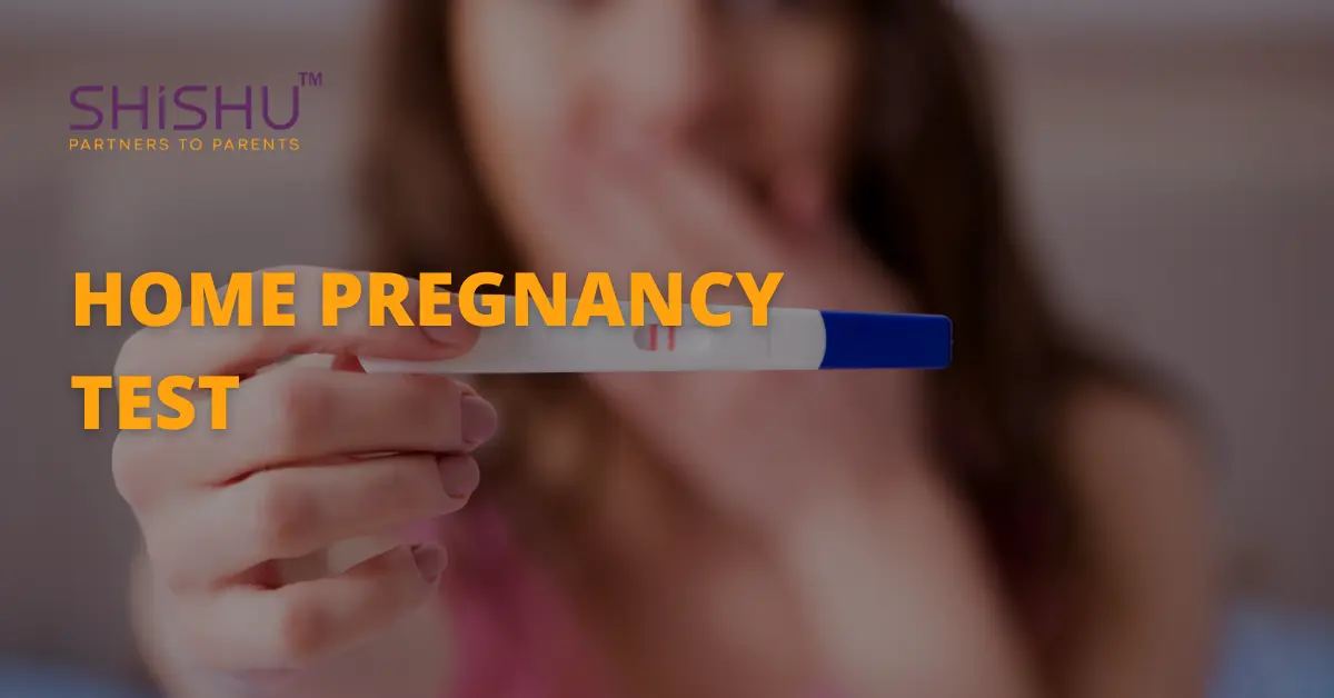 Home pregnancy test