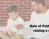 role of father raising a child