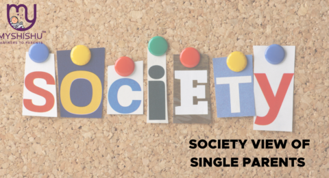 How does the society view single parents?